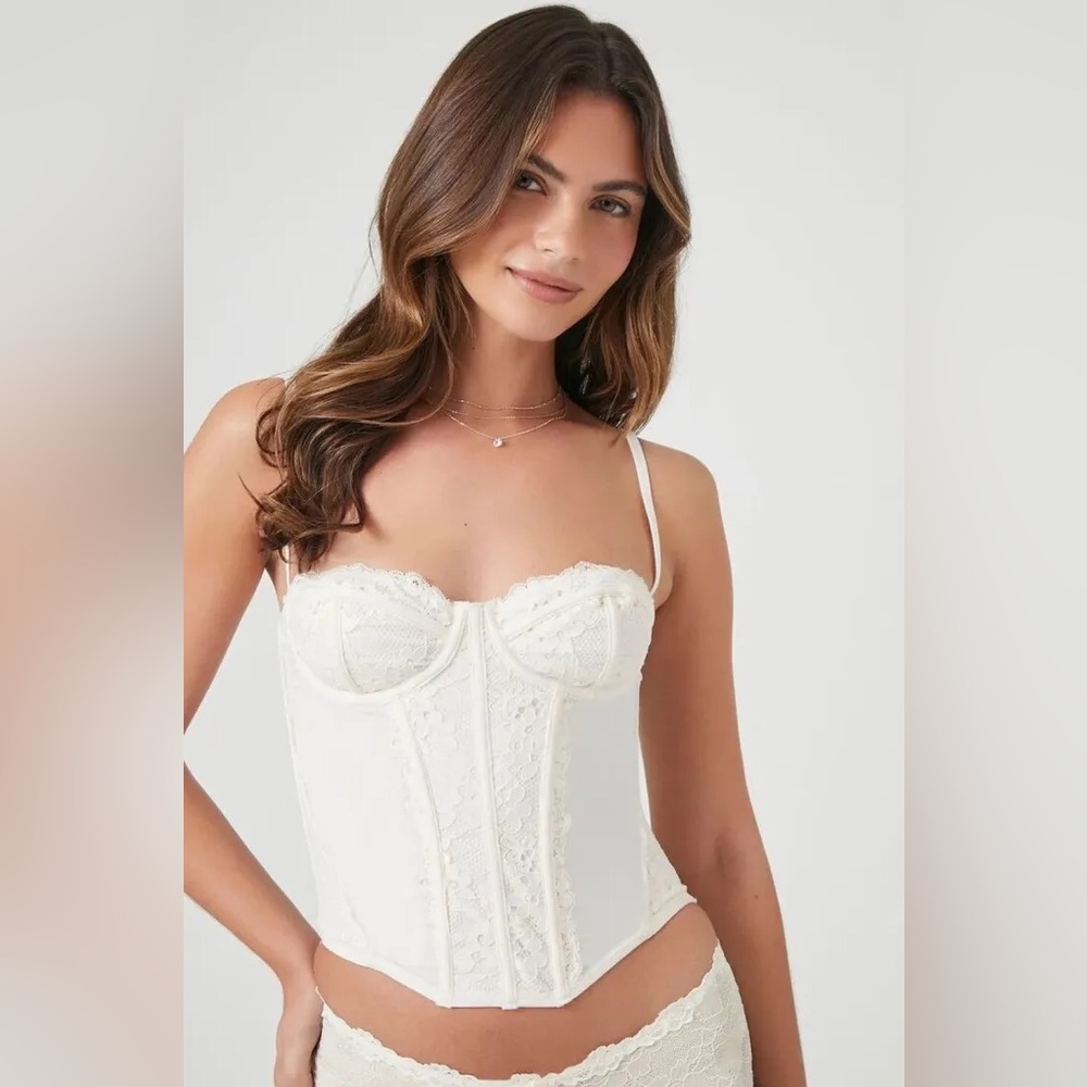 forever 21 corset top